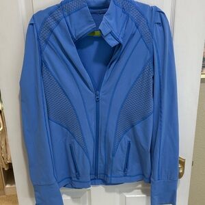 Lorna Jane Blue Zip-Up Hoodie
